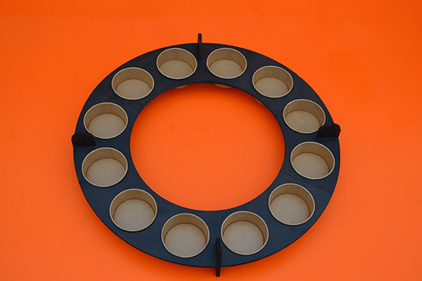 HALAL Cateringschaal "GROOT" inclusief 18 halalburgers - 60cm √ in belgie bezorgd - Afbeelding 4